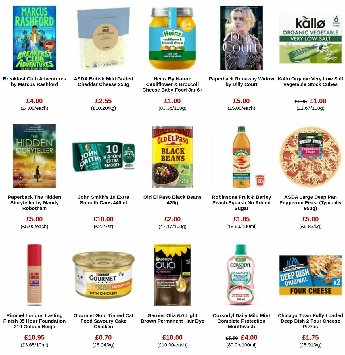 ASDA Offers from 15 March