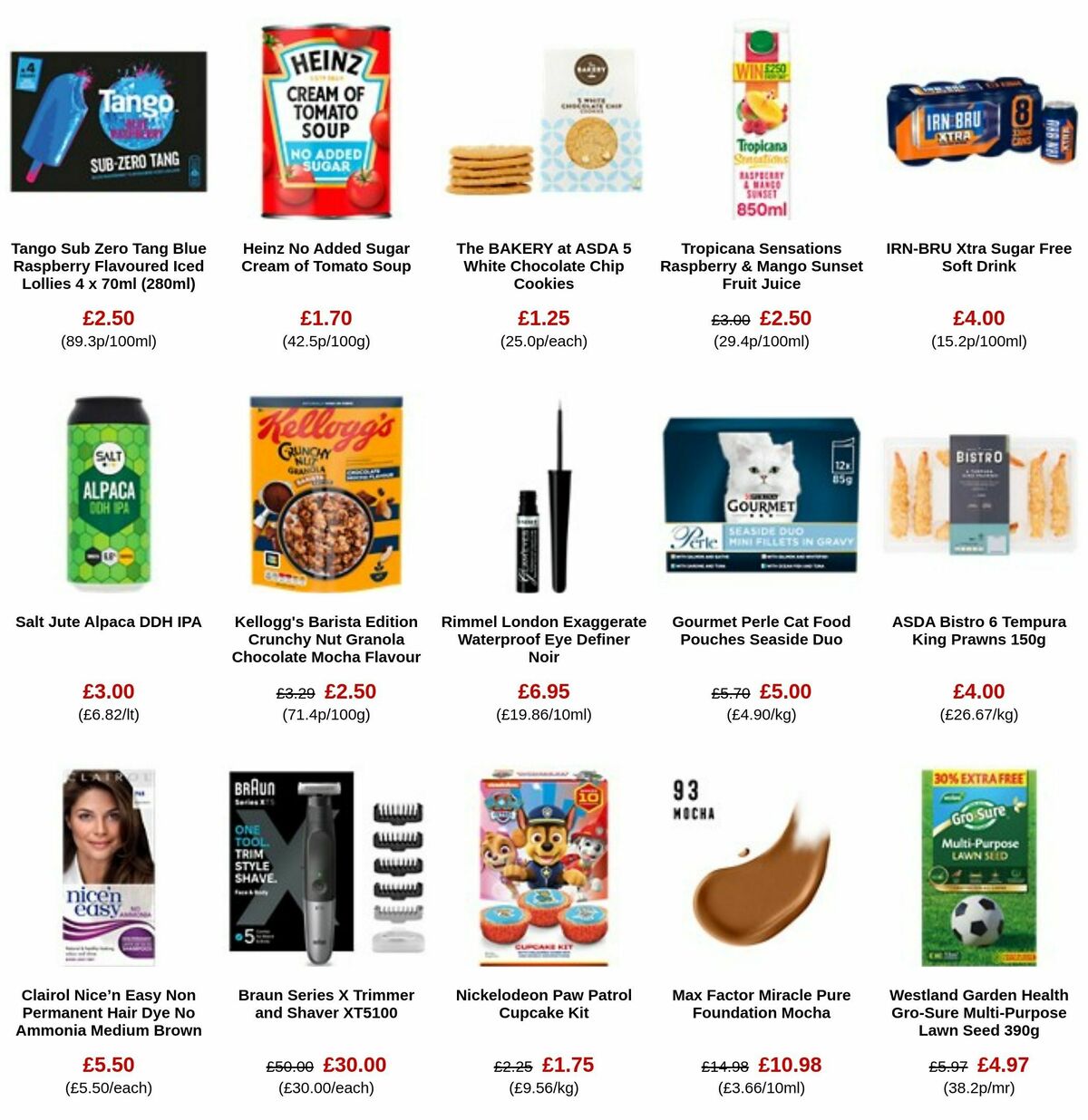 ASDA Offers from 15 March