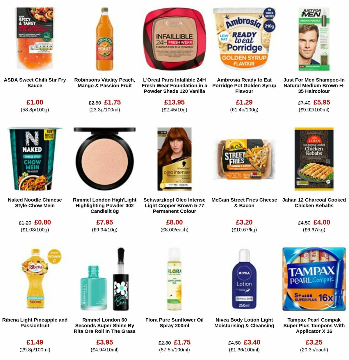 ASDA Offers from 15 March