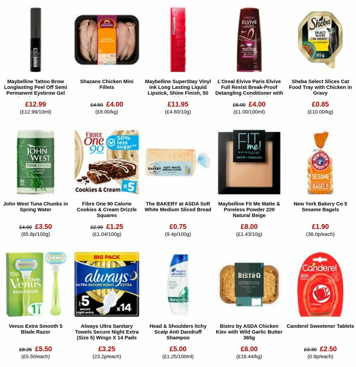 ASDA Offers from 15 March