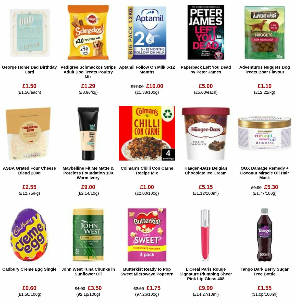 ASDA Offers from 15 March