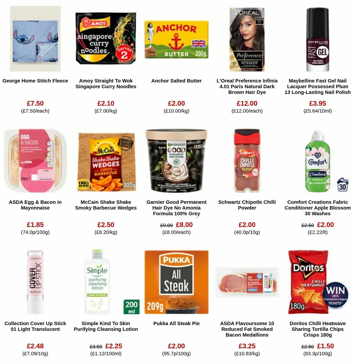 ASDA Offers from 15 March