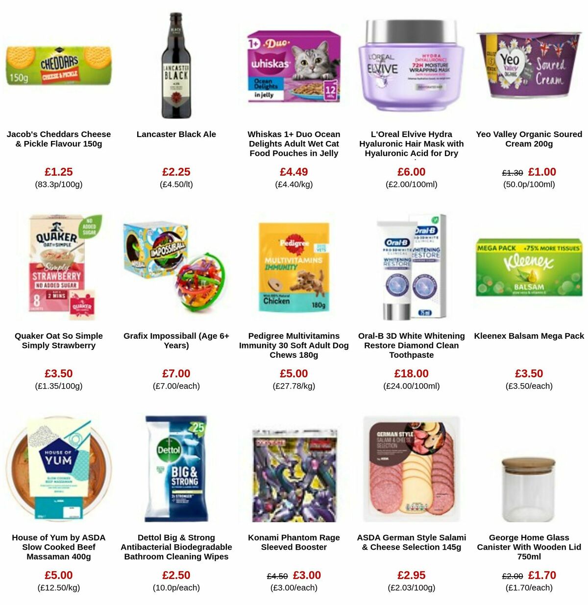 ASDA Offers from 22 March