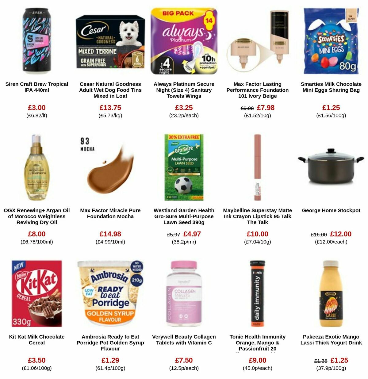 ASDA Offers from 22 March