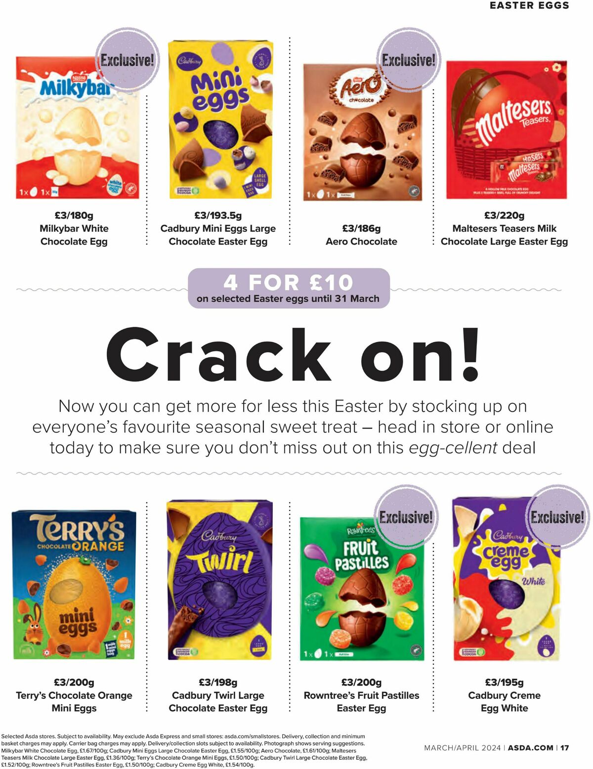 ASDA Magazine March/April Offers from 24 March