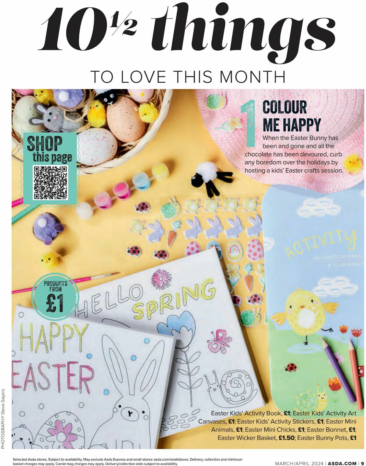 ASDA Magazine March/April Offers from 24 March