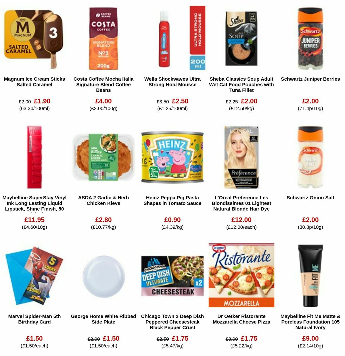 ASDA Offers from 29 March