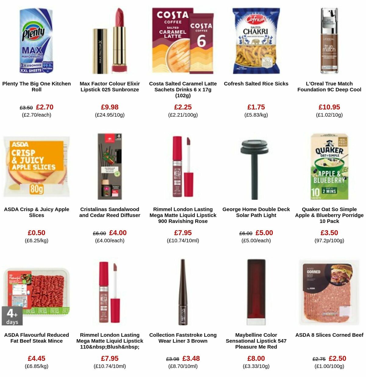 ASDA Offers from 29 March