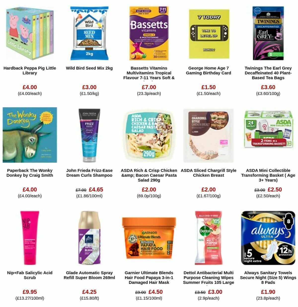 ASDA Offers from 29 March