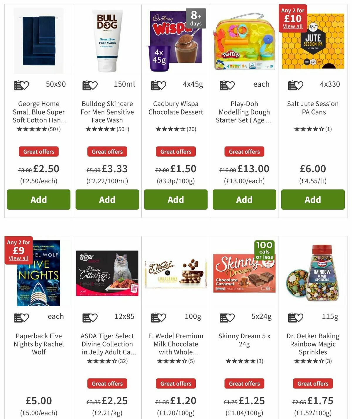 ASDA Offers from 12 April