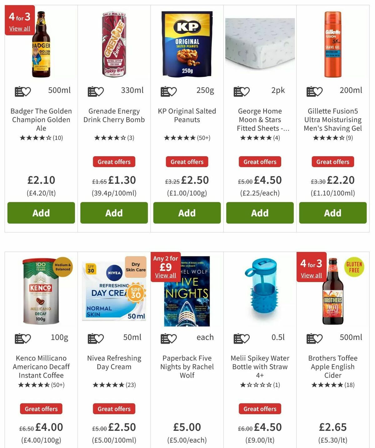 ASDA Offers from 12 April