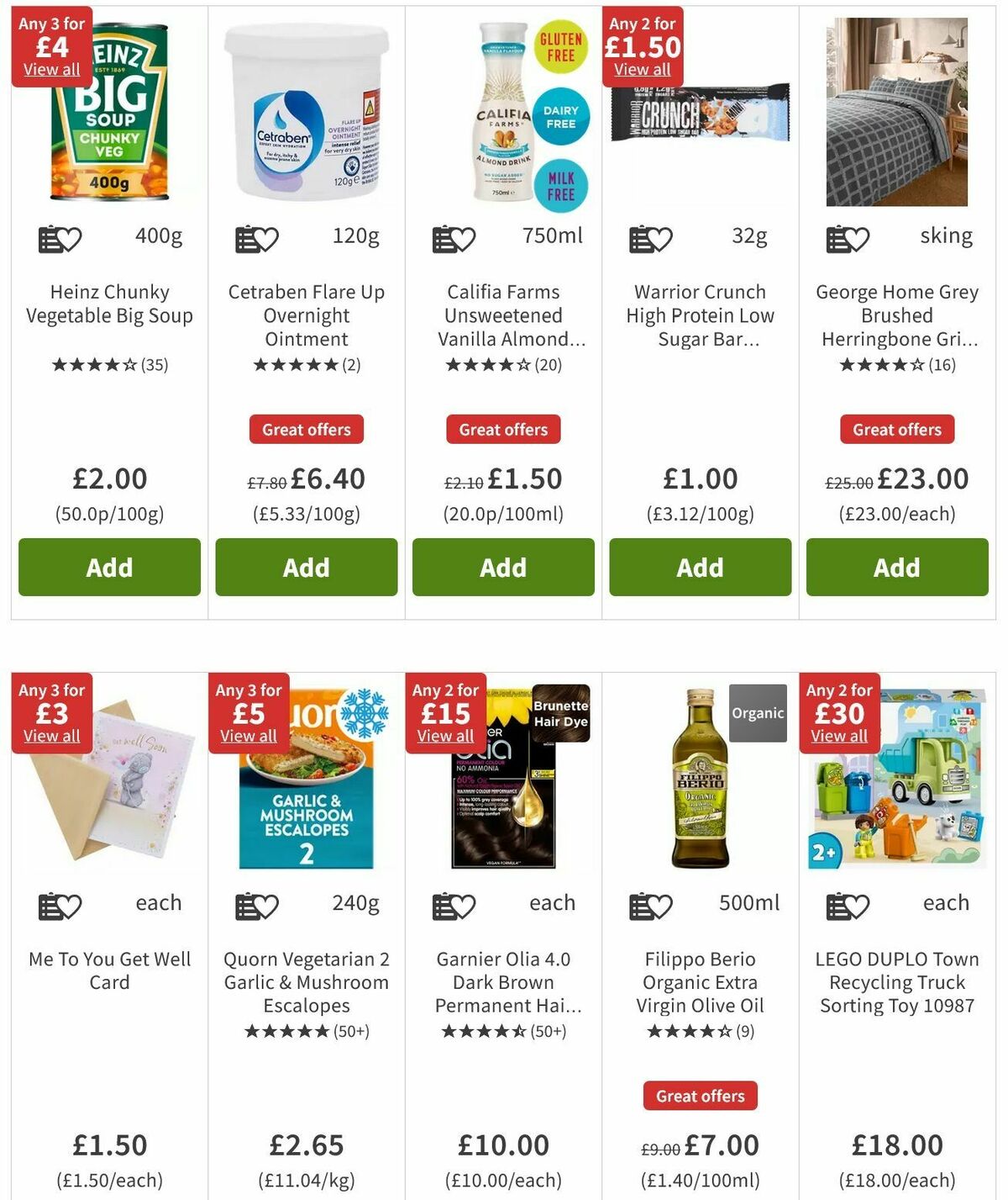 ASDA Offers from 12 April