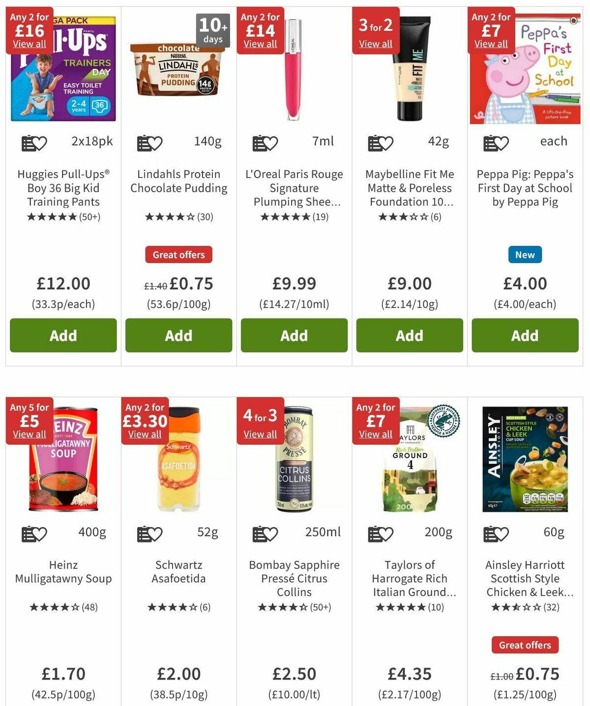 ASDA Offers from 12 April