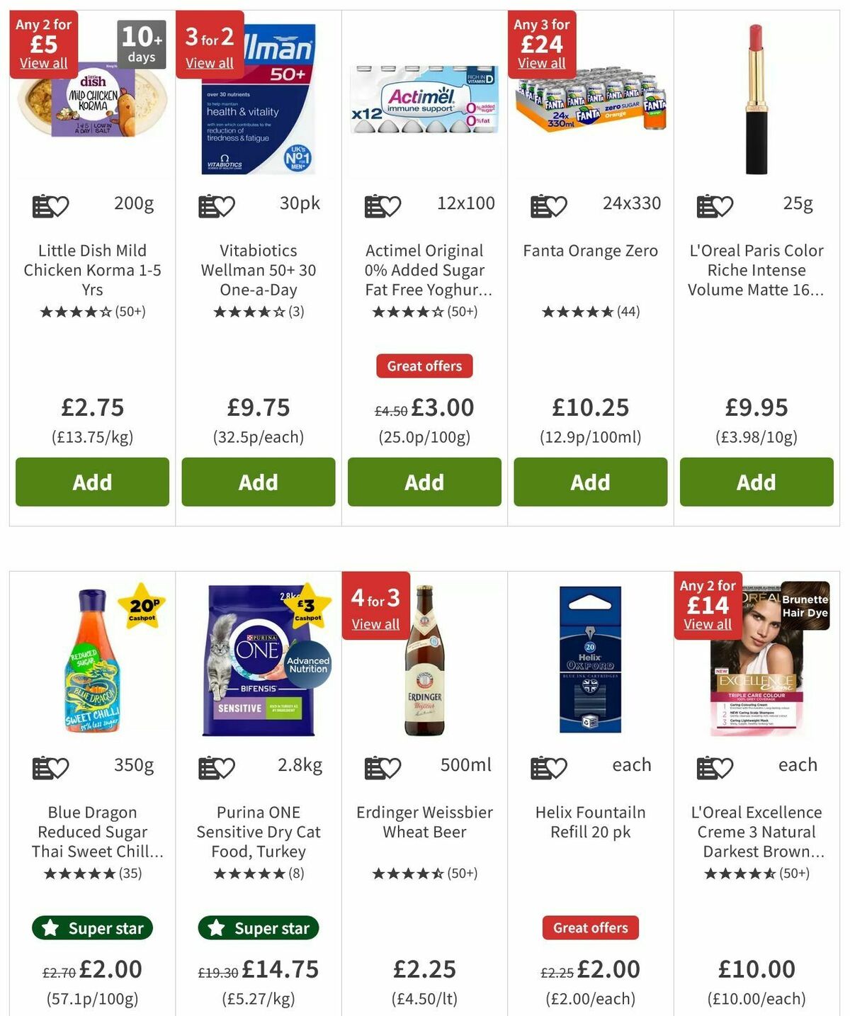 ASDA Offers from 12 April