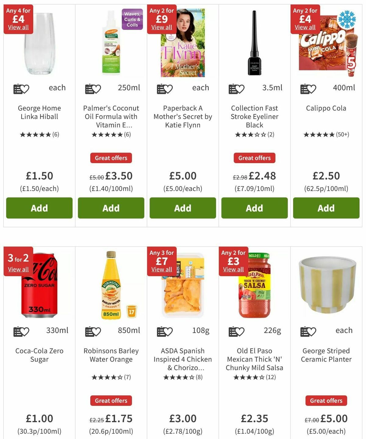 ASDA Offers from 12 April