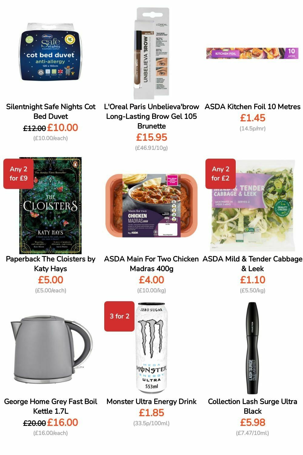 ASDA Offers from 19 April