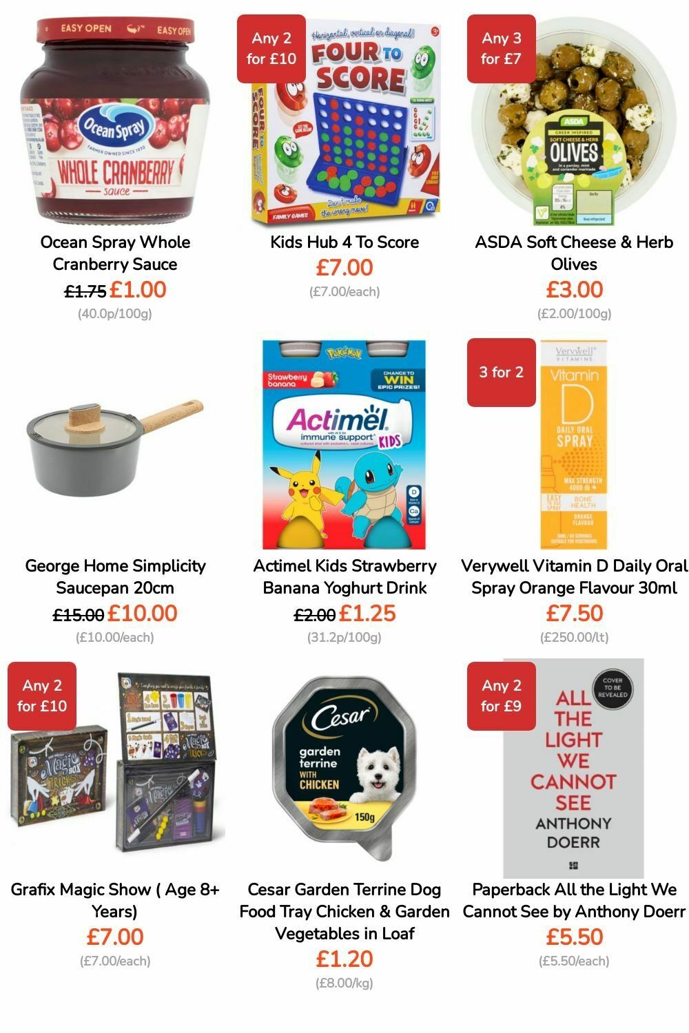 ASDA Offers from 19 April