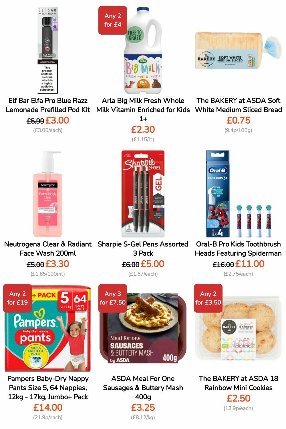 ASDA Offers from 26 April