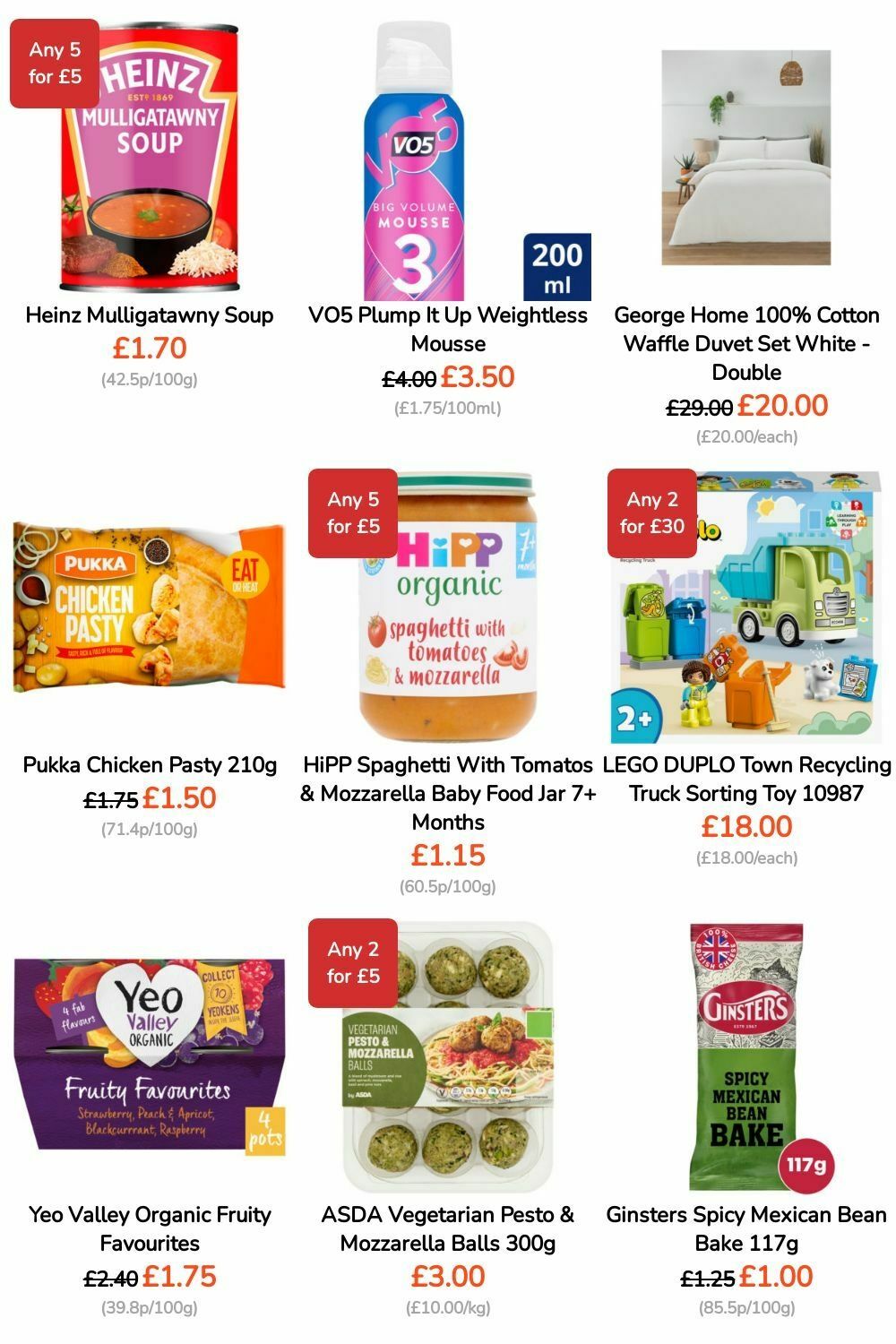 ASDA Offers from 3 May