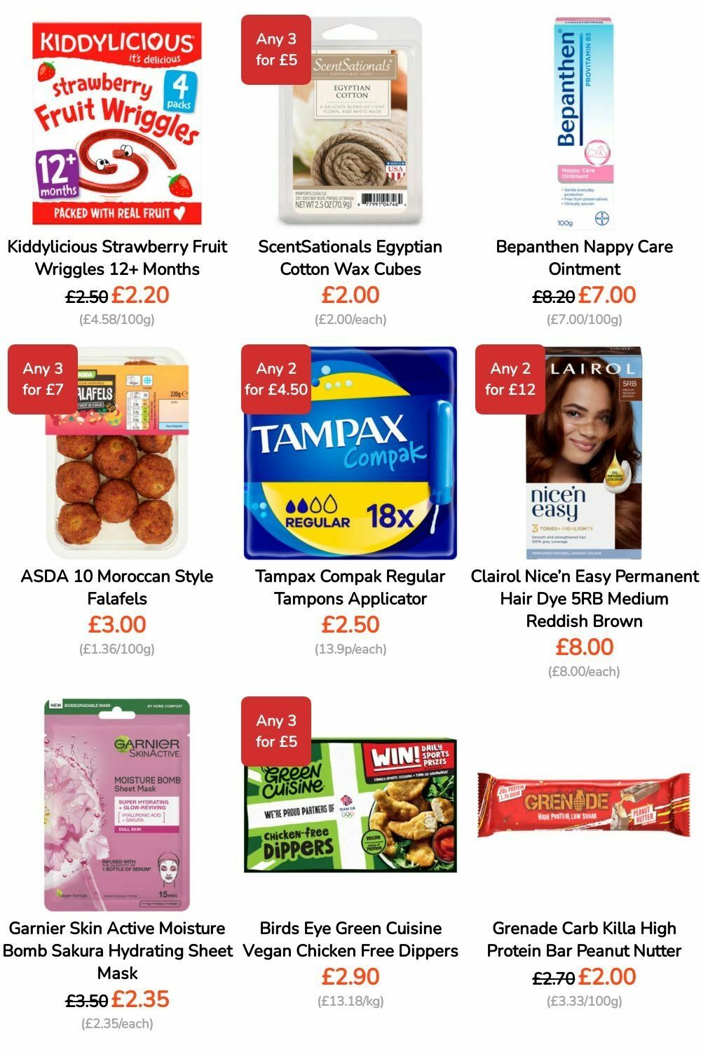 ASDA Offers from 3 May