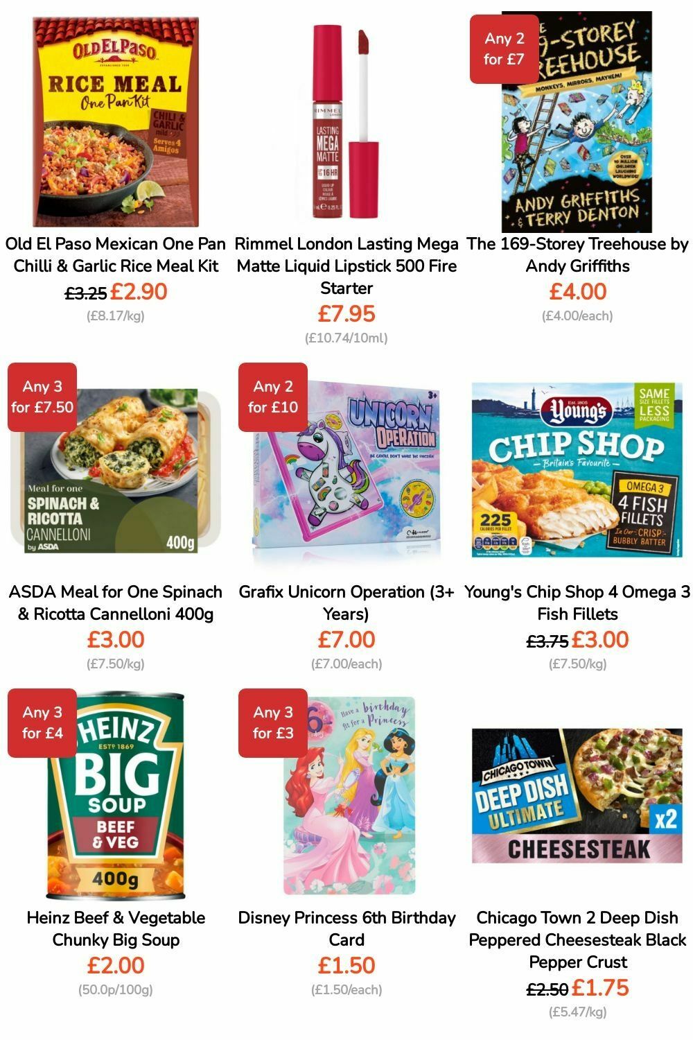 ASDA Offers from 3 May