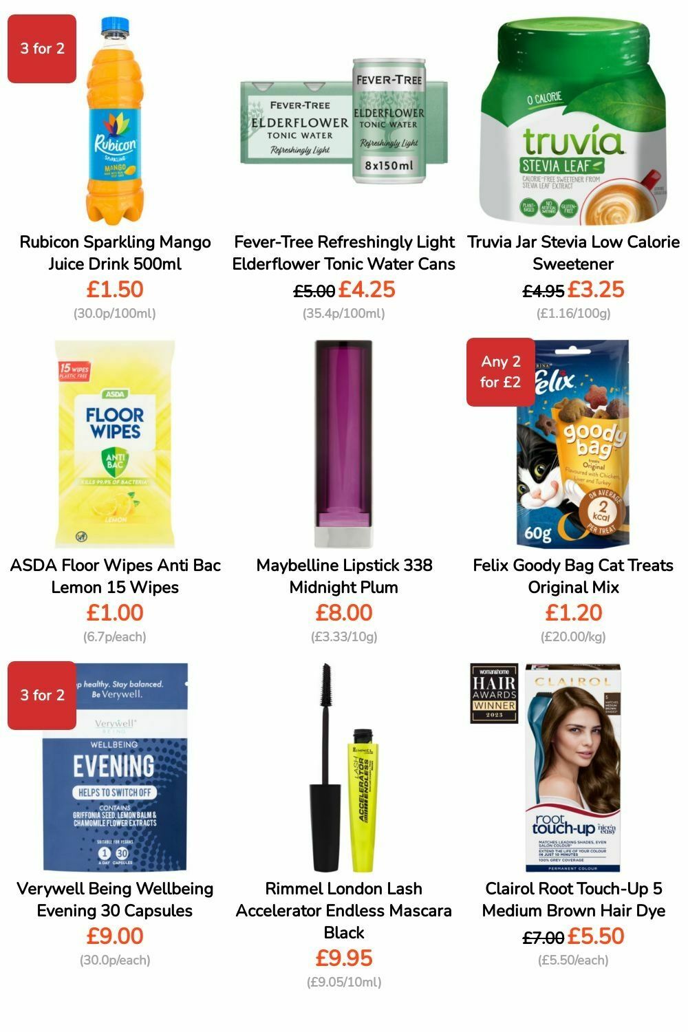 ASDA Offers from 3 May