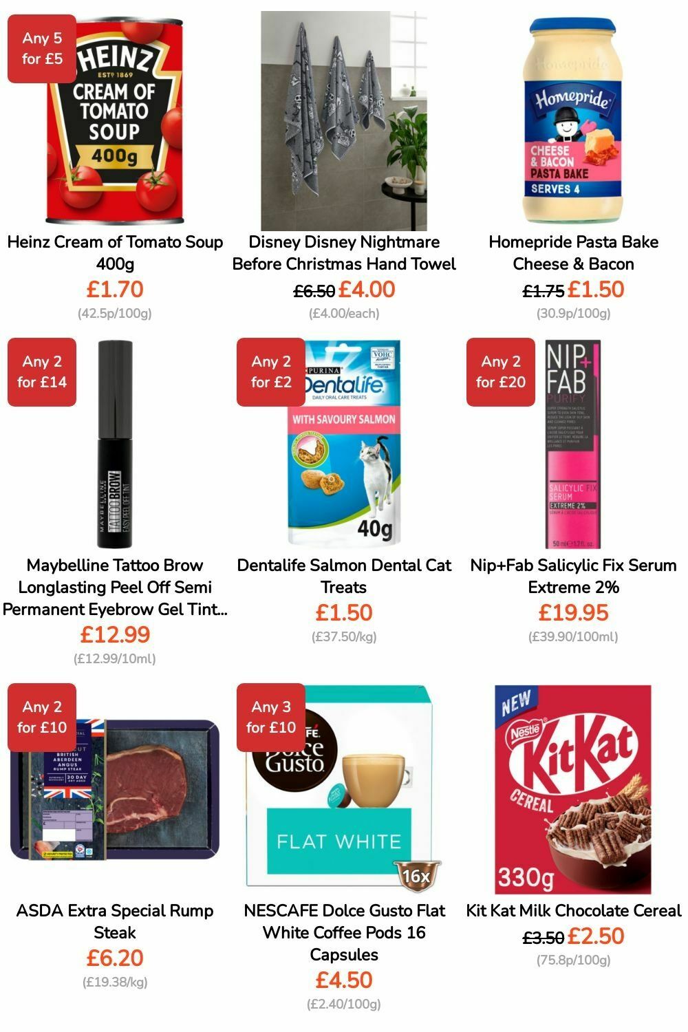 ASDA Offers from 3 May