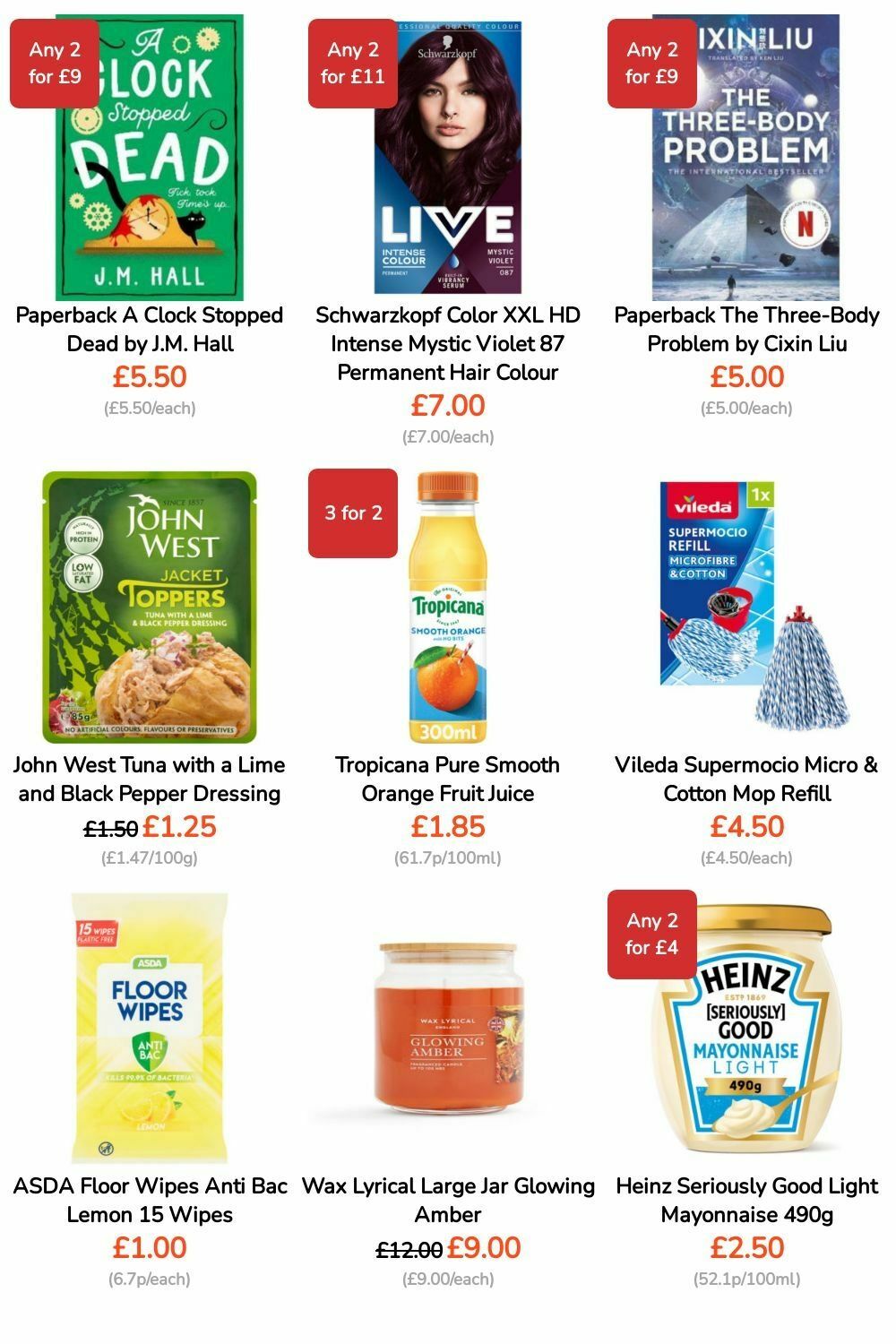 ASDA Offers from 3 May