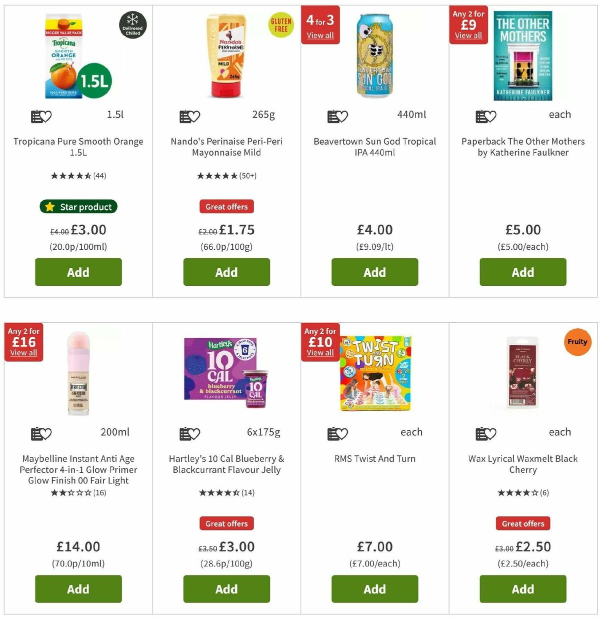 ASDA Offers from 12 May