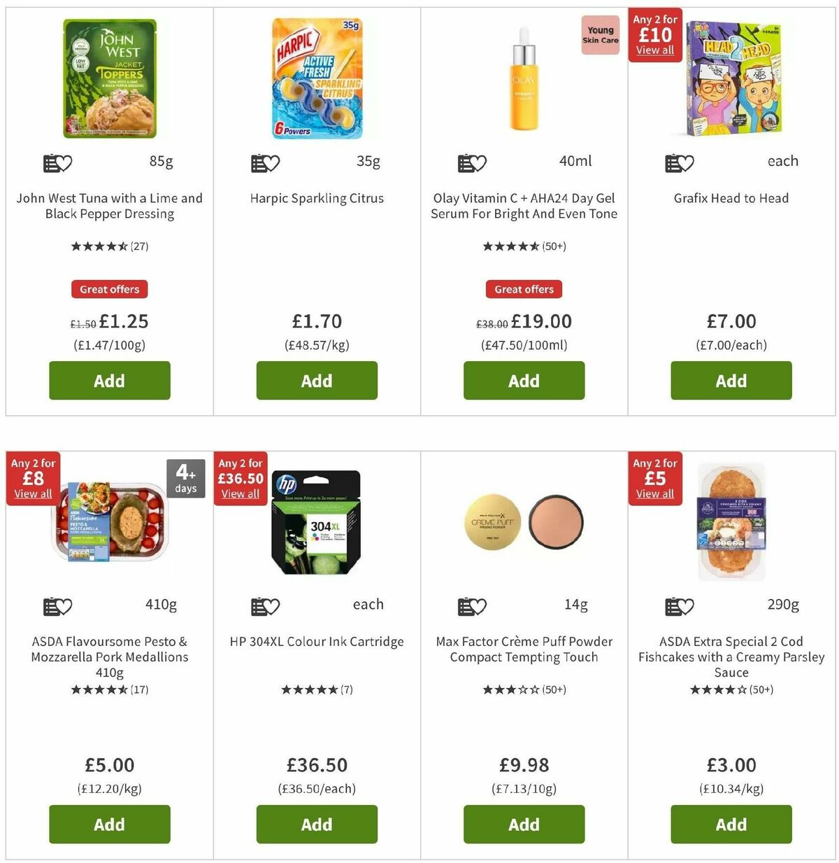 ASDA Offers from 12 May