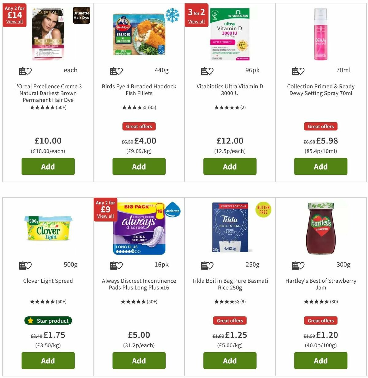 ASDA Offers from 12 May