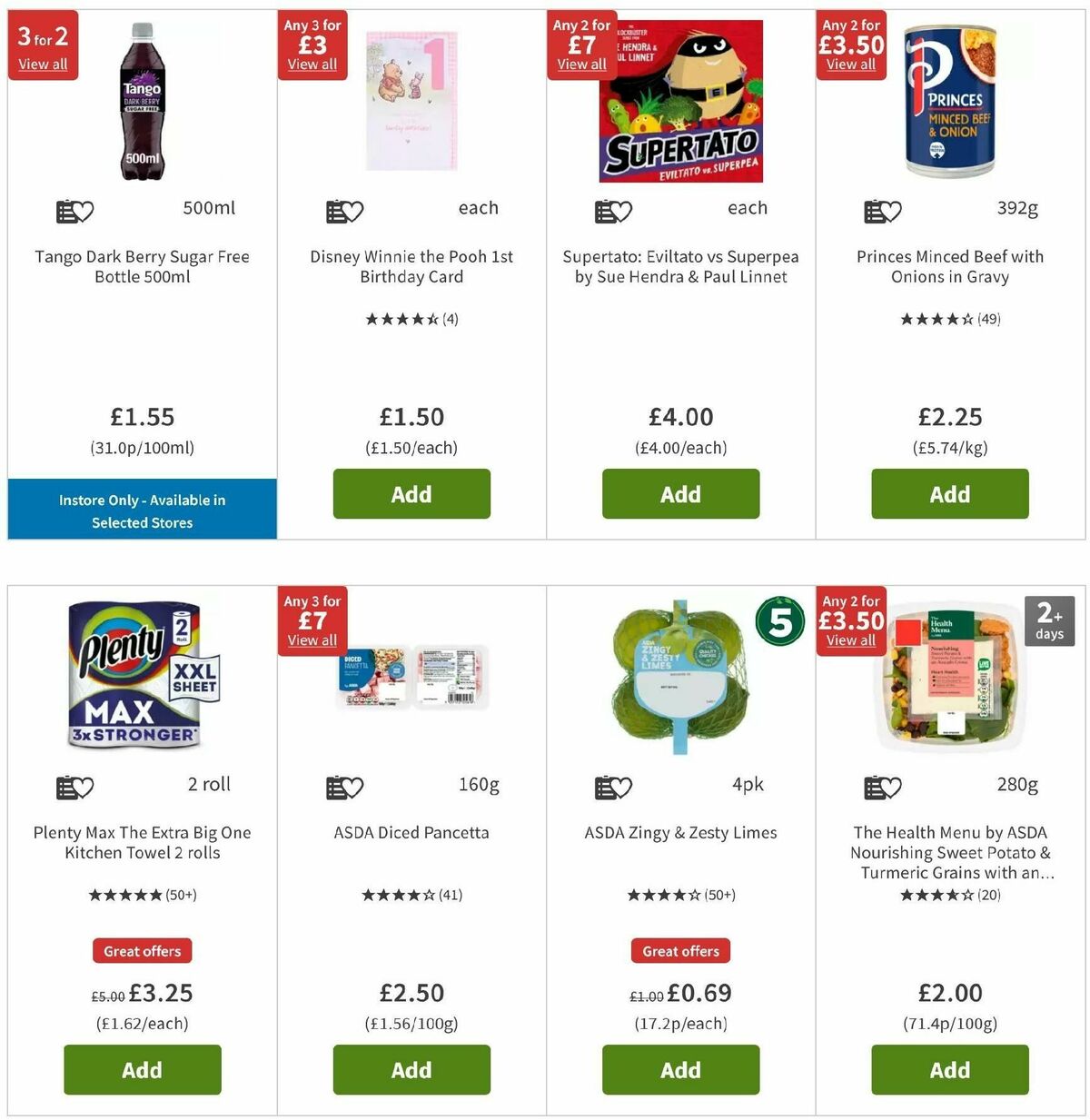 ASDA Offers from 12 May