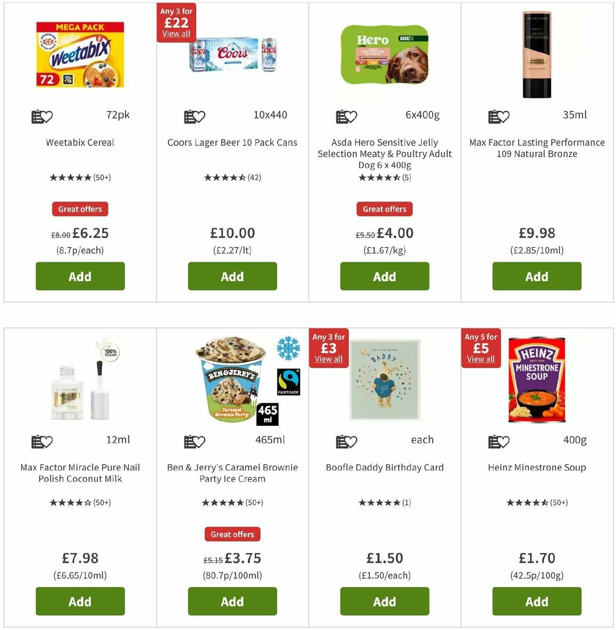 ASDA Offers from 12 May