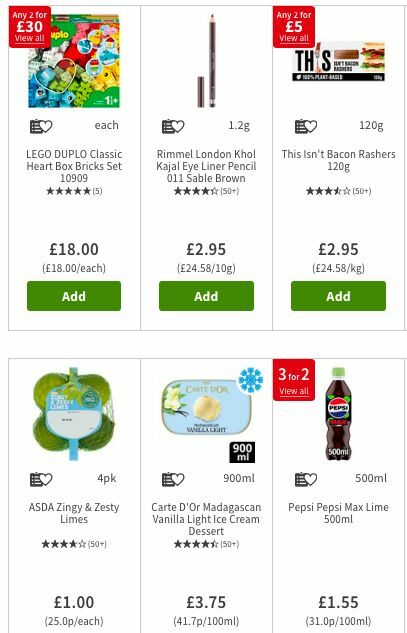 ASDA Offers from 17 May