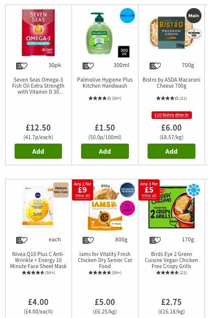 ASDA Offers from 17 May