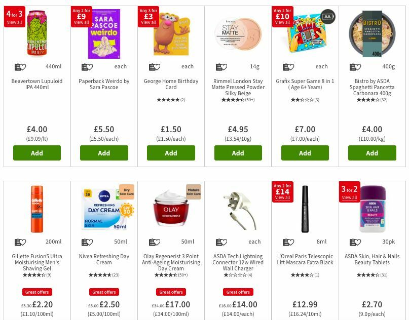 ASDA Offers from 24 May