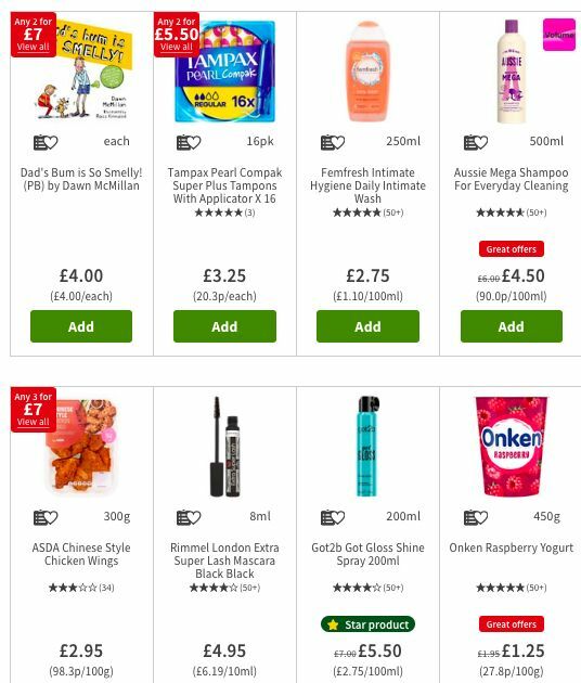 ASDA Offers from 24 May