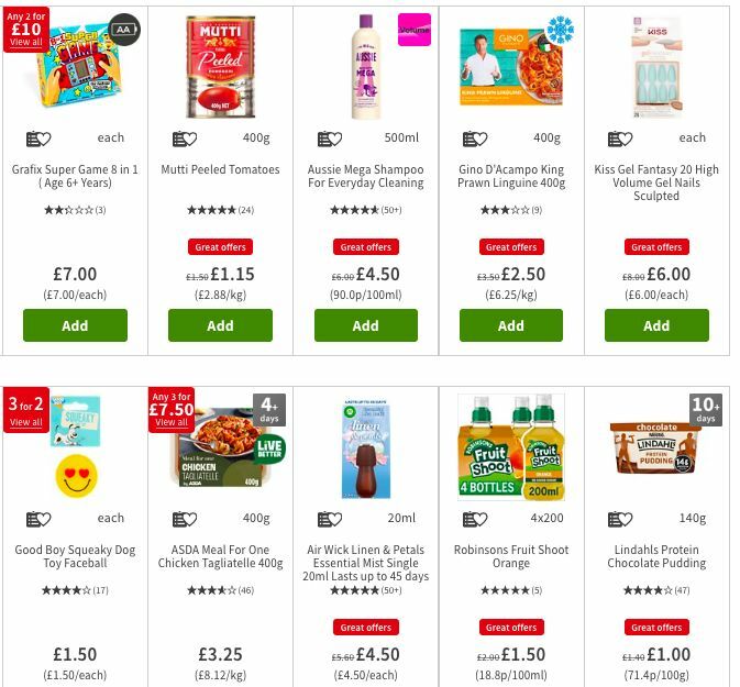 ASDA Offers from 31 May