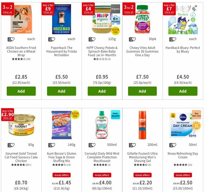 ASDA Offers from 31 May