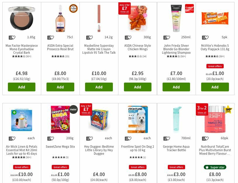 ASDA Offers from 31 May