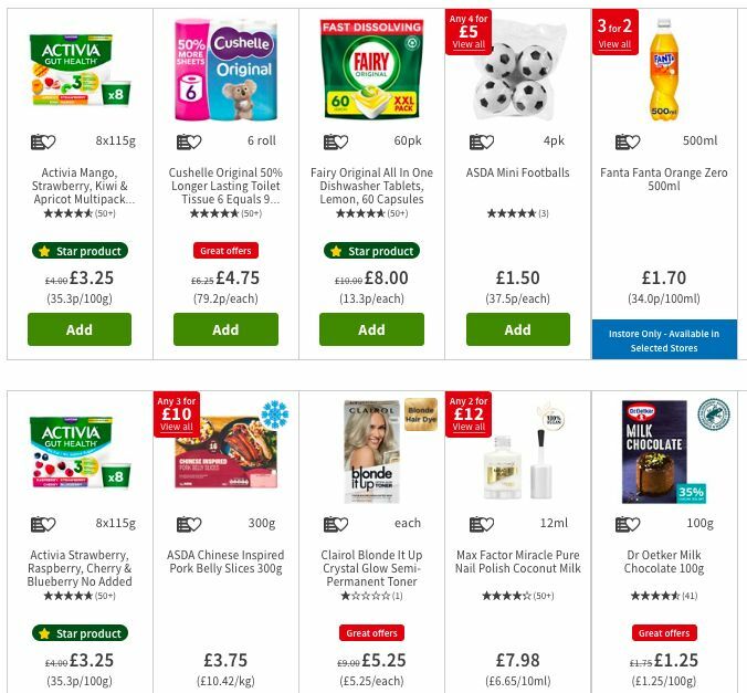 ASDA Offers from 31 May