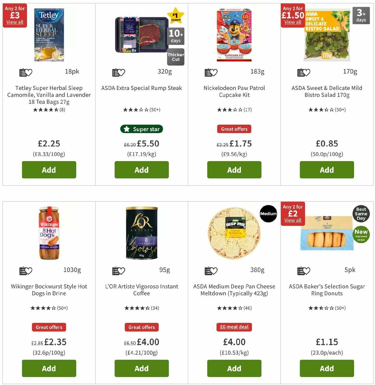 ASDA Offers from 6 June