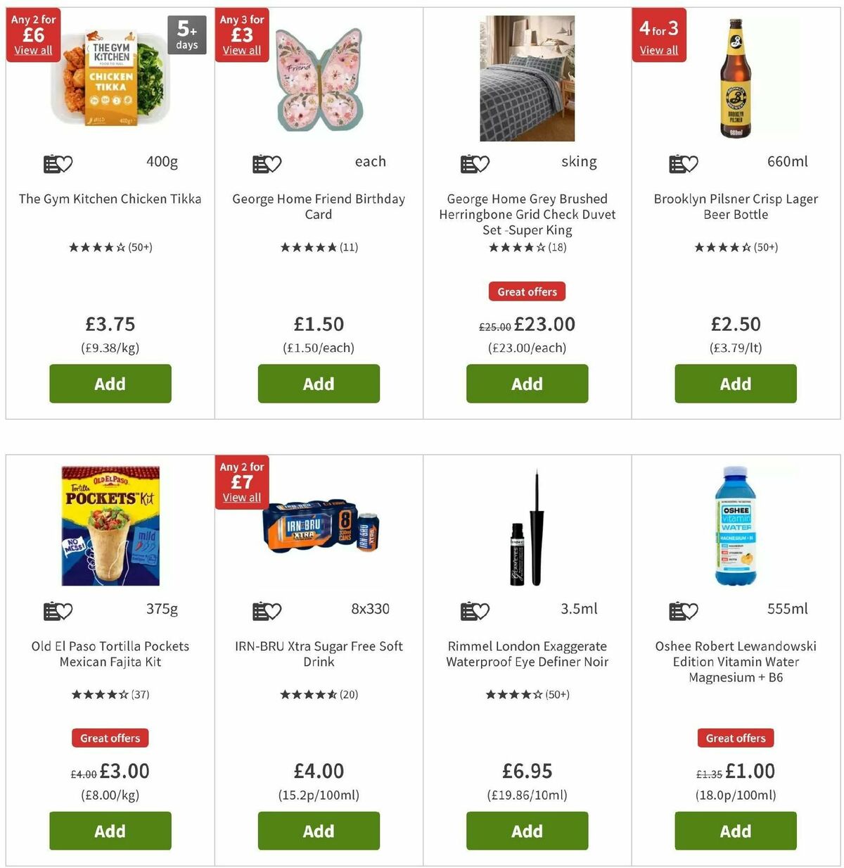 ASDA Offers from 6 June