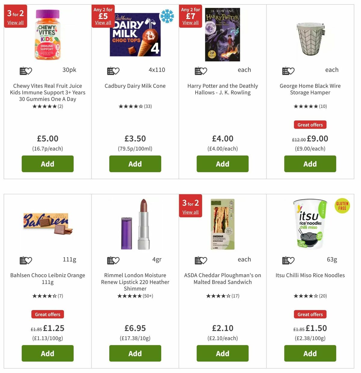 ASDA Offers from 6 June