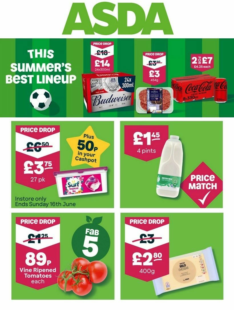 ASDA Offers from 13 June