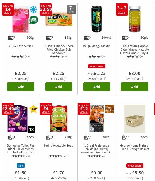 ASDA Offers from 13 June