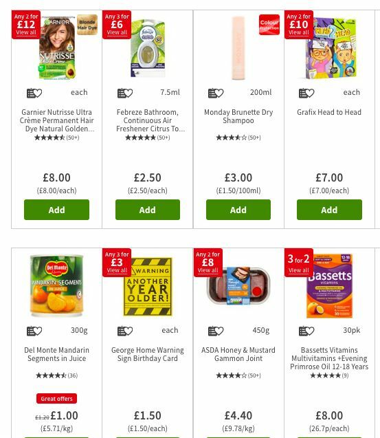 ASDA Offers from 13 June