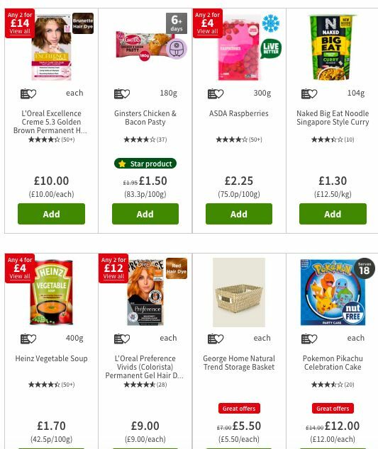 ASDA Offers from 13 June