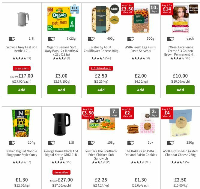 ASDA Offers from 13 June