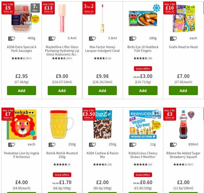 ASDA Offers from 21 June